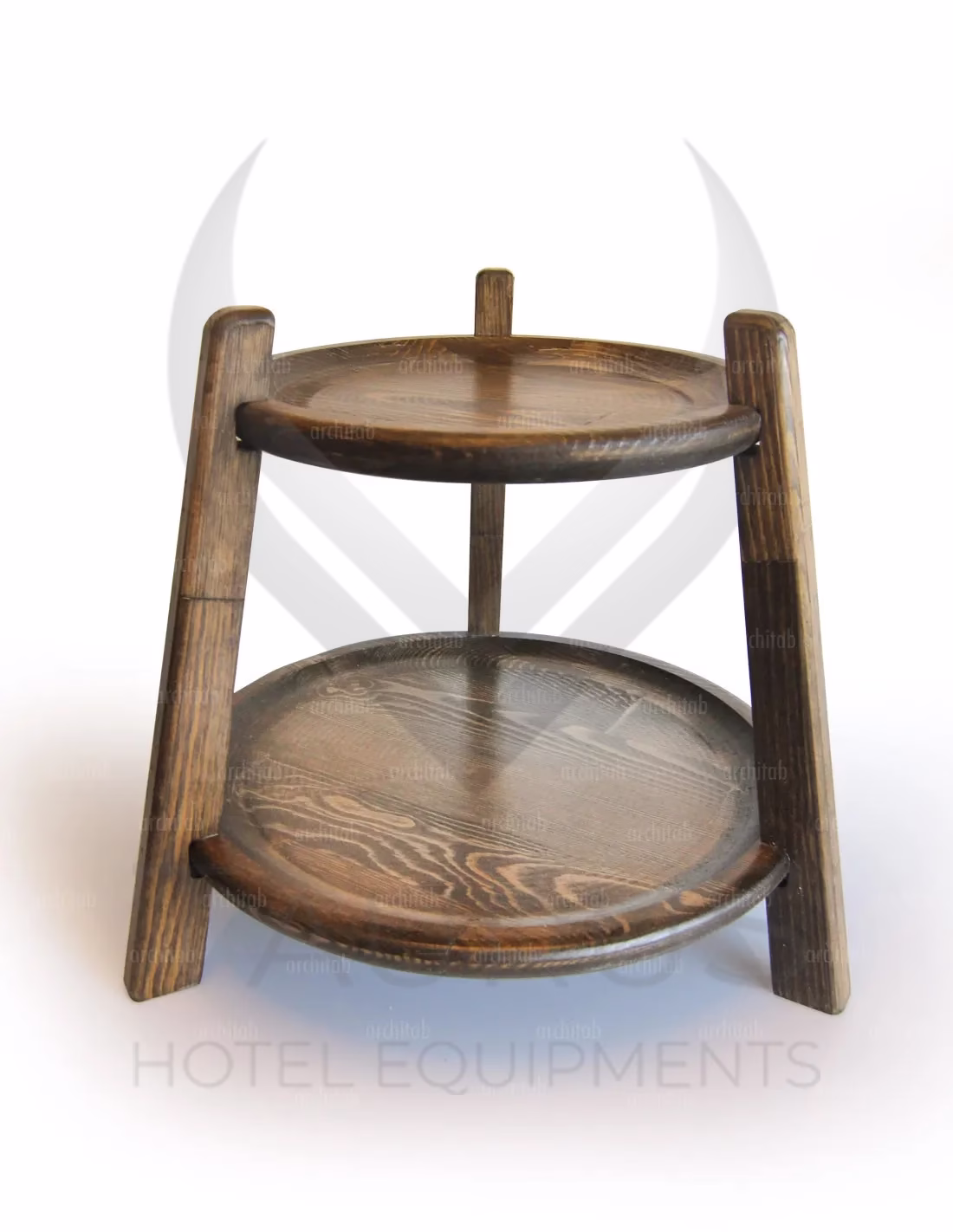 Ahşap İki Katlı Sunumluk